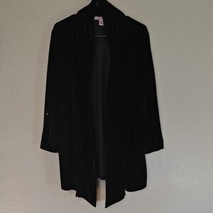 Zena Black Cardigan Sweater
